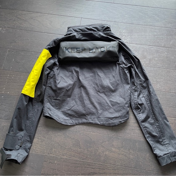 Authentic Nike × Off White Activewear black Jacket womens XS Running Jacket - Picture 7 of 8